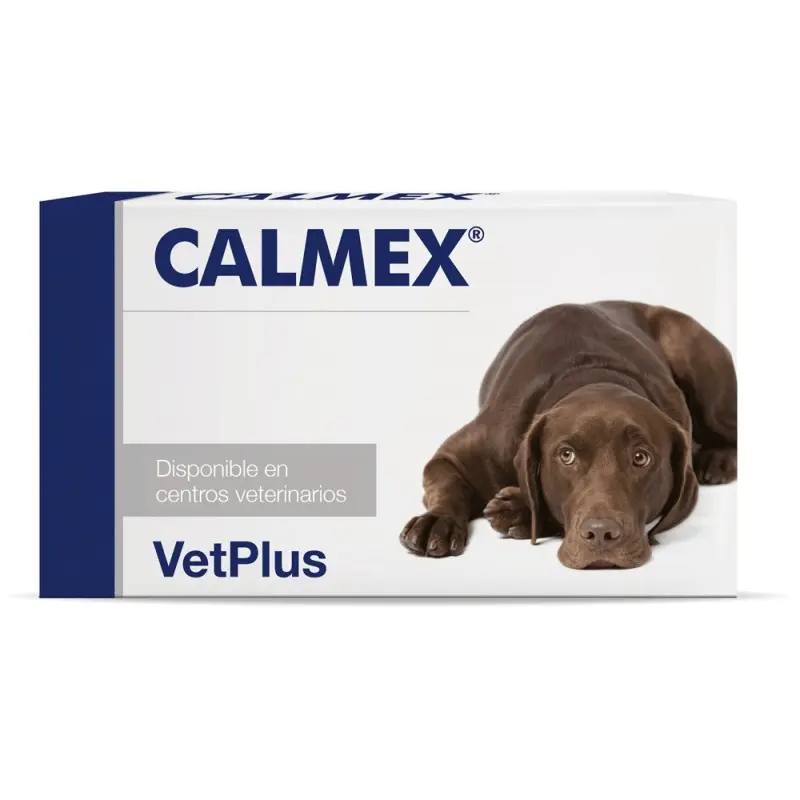 Calmex Perros 60 Comprimidos – Ansiedad y Estrés Canino | VetPlus