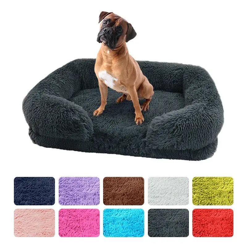Cama de Felpa con Funda Extraíble para Perros | Mascotalux