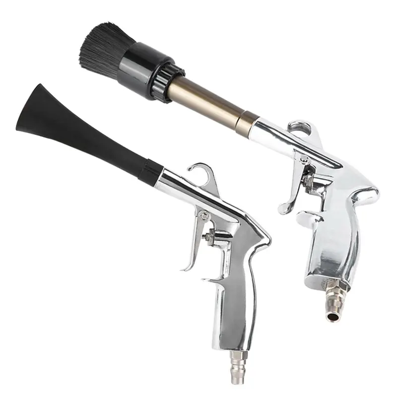 Car Cleaning Gun Aluminum Alloy Ergonomic Handle Rust-Proof Durable 0.8 MPa