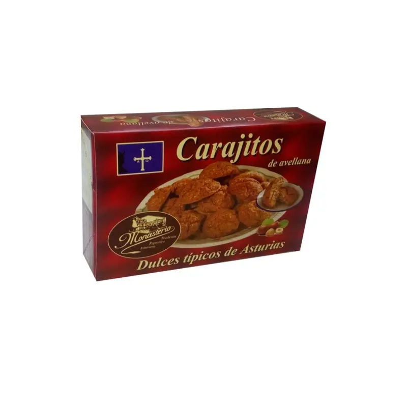 CARAJITOS DE AVELLANA MONASTERIO 300G.