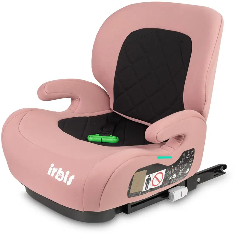 Caretero irbis i-size - autostoeltje - pink - 125-150 cm - ergonomische armleuningen