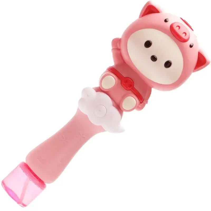 Cartoon Little Sheep Handheld Bubble Machine with Music