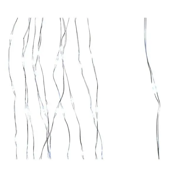 Cascata 832 MicroLED per Alberi di Natale da 2.40 mt Bianco Freddo