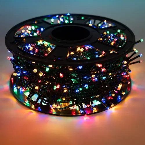 Catena Luminosa da 1500 Led 5 mm 8 Giochi di Luce 110 metri