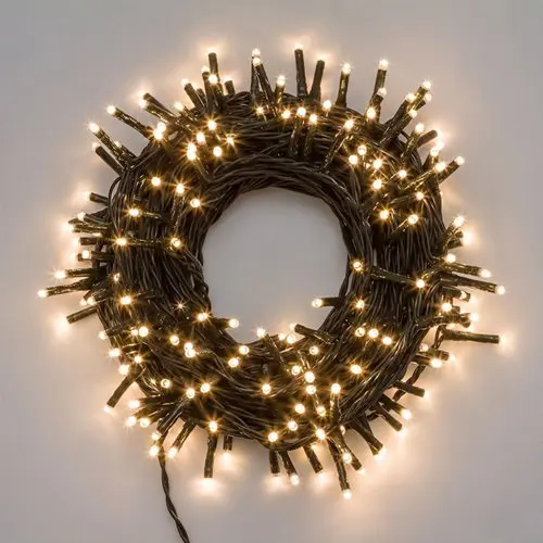 Catena Luminosa di Luci Natalizie 480 Mini Led 3 mm 25 metri