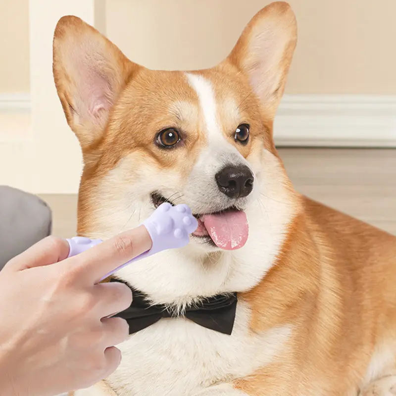 Cepillo de Dientes de Dedo para Perros FurZenPets