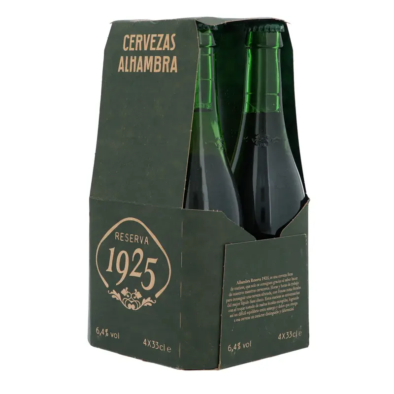 CERVEZA ALHAMBRA 1925 PACK-4