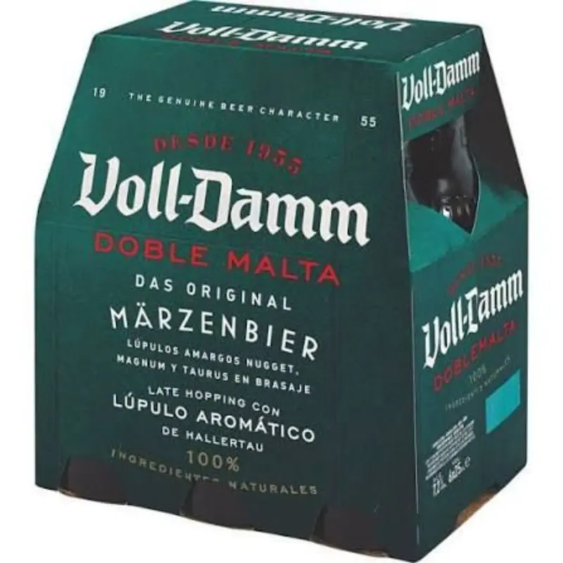 CERVEZA VOLL DAMM PACK - 6
