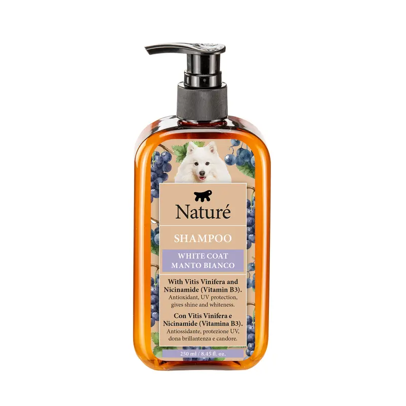 CHAMPÚ NATURE’ PARA PERROS DE MANTO BLANCO