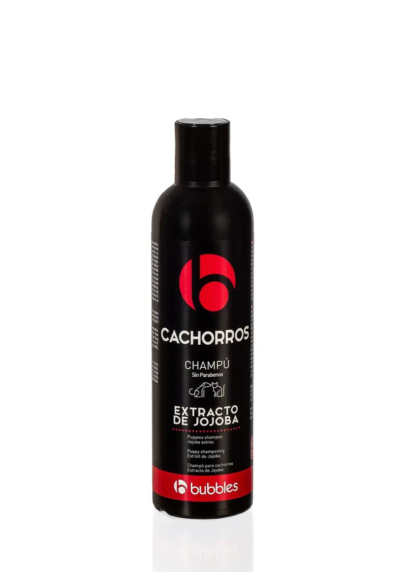 Champú para Cachorros con Jojoba de BUBBLES | Cuidado Natural para la Piel y Pelaje de tu Perro