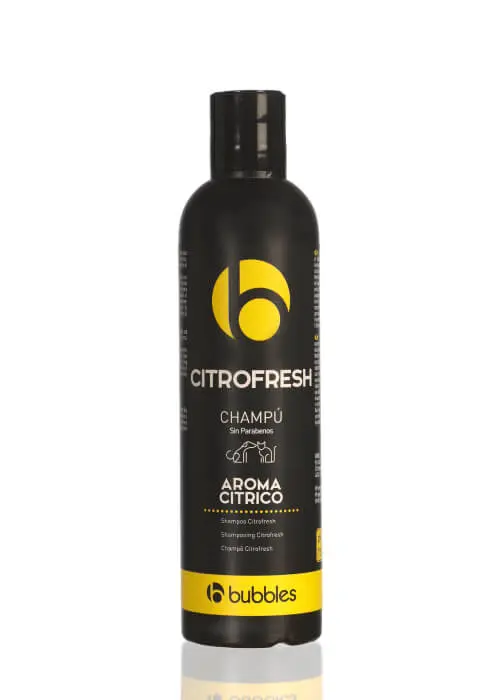 Champú Repelente Citrofresh para Perros y Gatos | BUBBLES – Protección Natural contra Insectos
