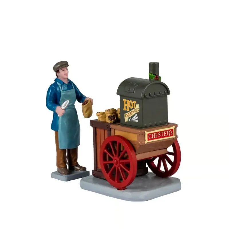 Chester's hot chestnuts (cod. 42328) - Personaggi Lemax