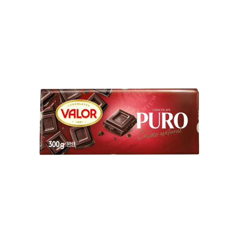 CHOCOLATE VALOR PURO 300G
