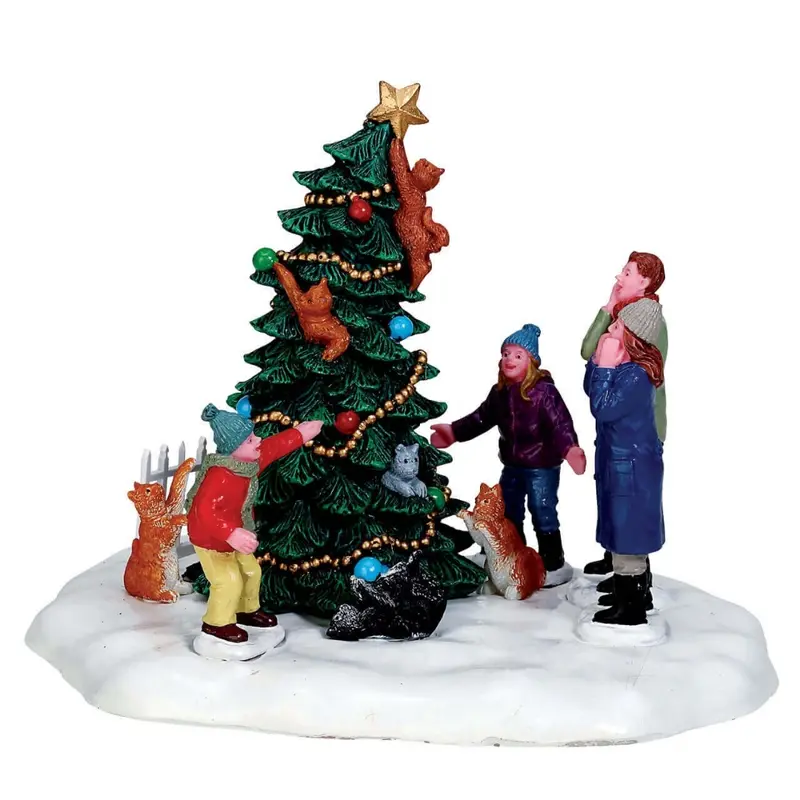 Christmas Catastrophe (cod. 73303) - Scena divertente Lemax