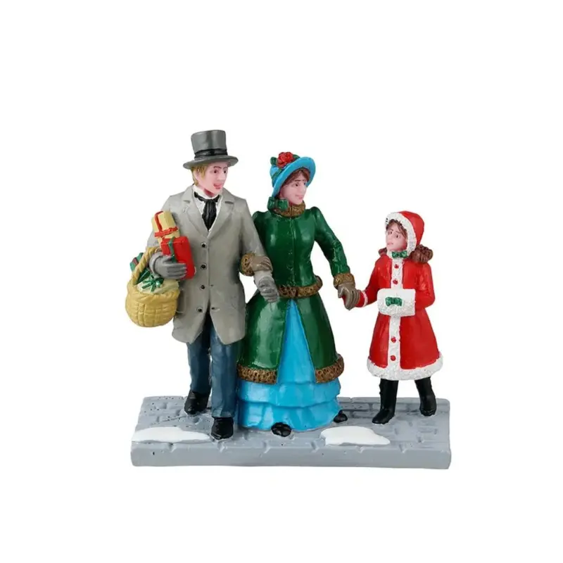 Christmas eve shopping (cod. 42315) - Personaggi Lemax