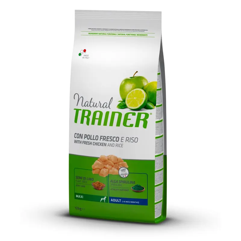 CIBO PER CANI MAXI POLLO & RISO 12 KG