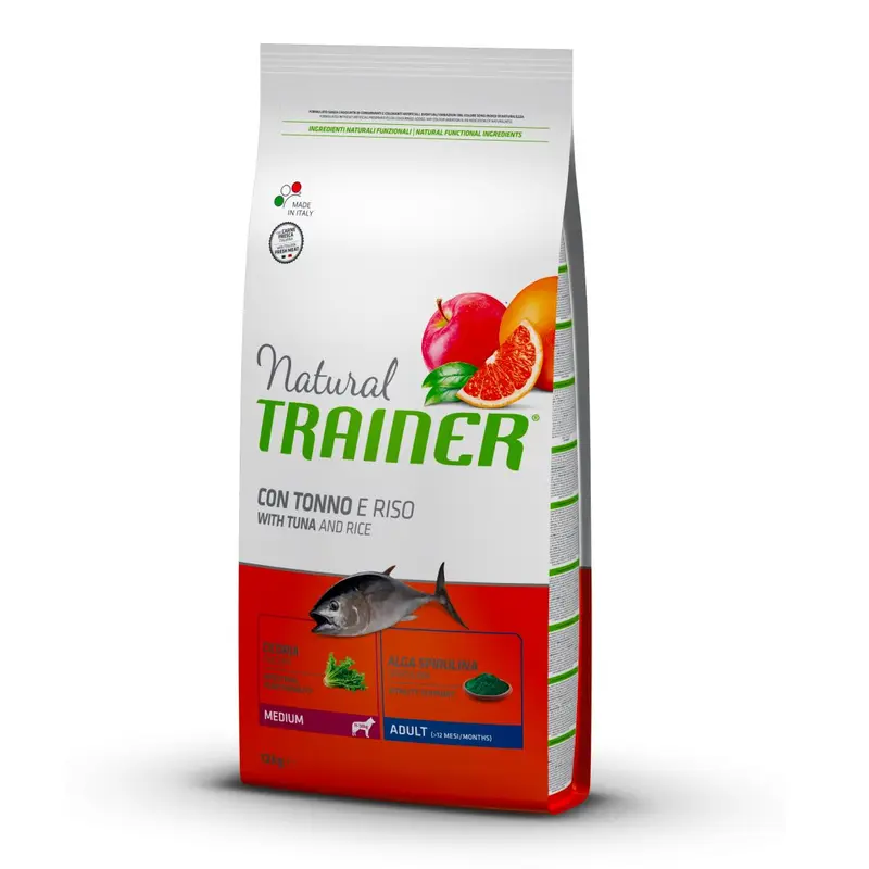 CIBO PER CANI MEDIUM PESCE & RISO 12 KG