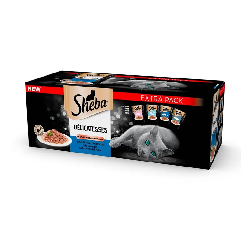 Cibo Per Gatti Adulti Multipack 44 pezzi