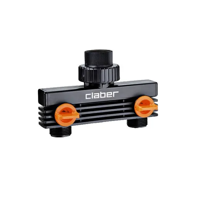 CLABER PRESA DUE VIE 3/4" MASCHIO