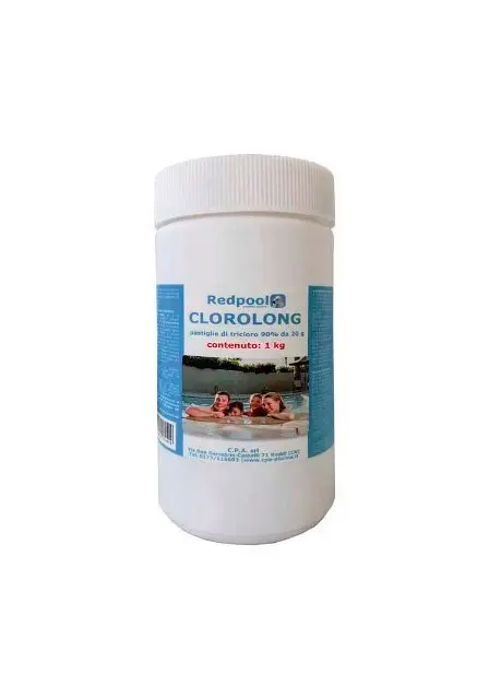Clorolong 1 kg - Pastiglie di cloro per piscina