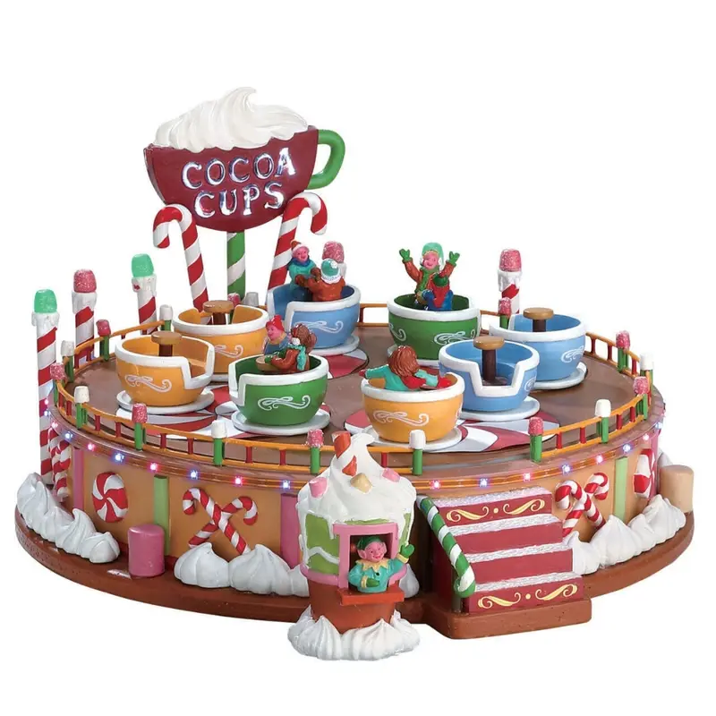 Cocoa Cups (cod. 74222) - Giostra golosa Lemax