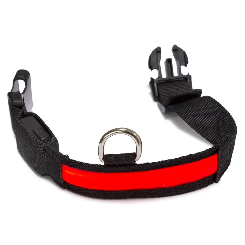 Collar luminoso LED - Rojo