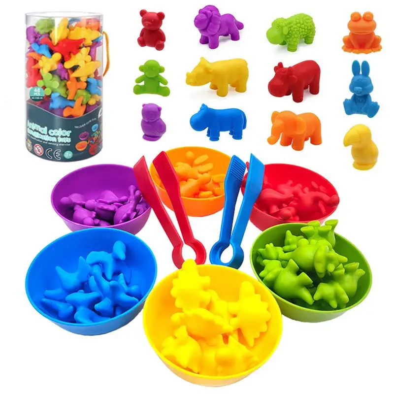 Colorful Rainbow Counting Bears