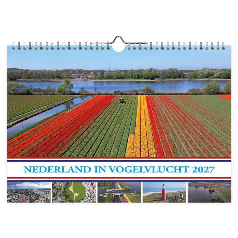 Comello nederland in vogelvlucht kalender 2027 panorama