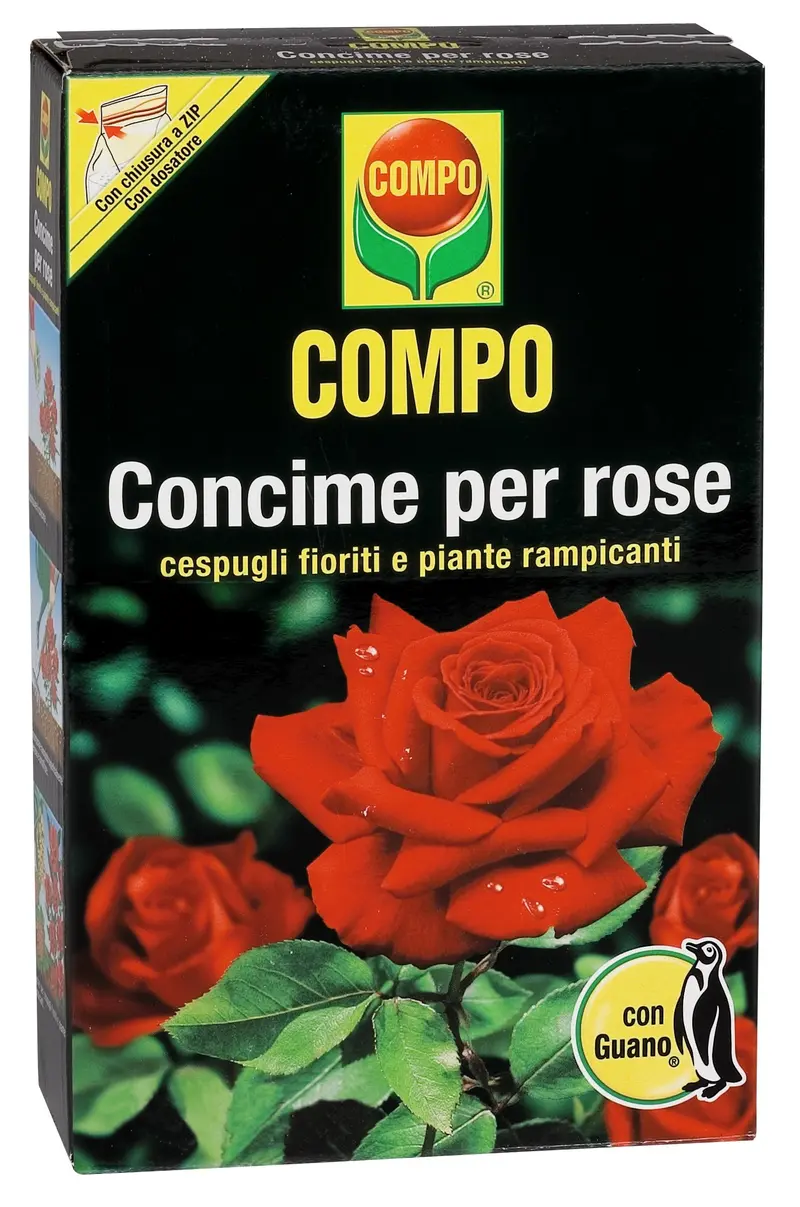 COMPO CONCIME GUANO PER ROSE 1 KG