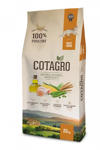 🐱 COTAGRO Daily Menu 20 kg | Pienso completo para gatos adultos