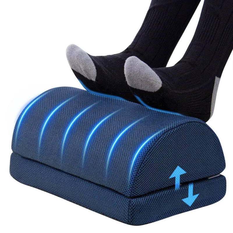 Coussin repose-pieds (Bleu)