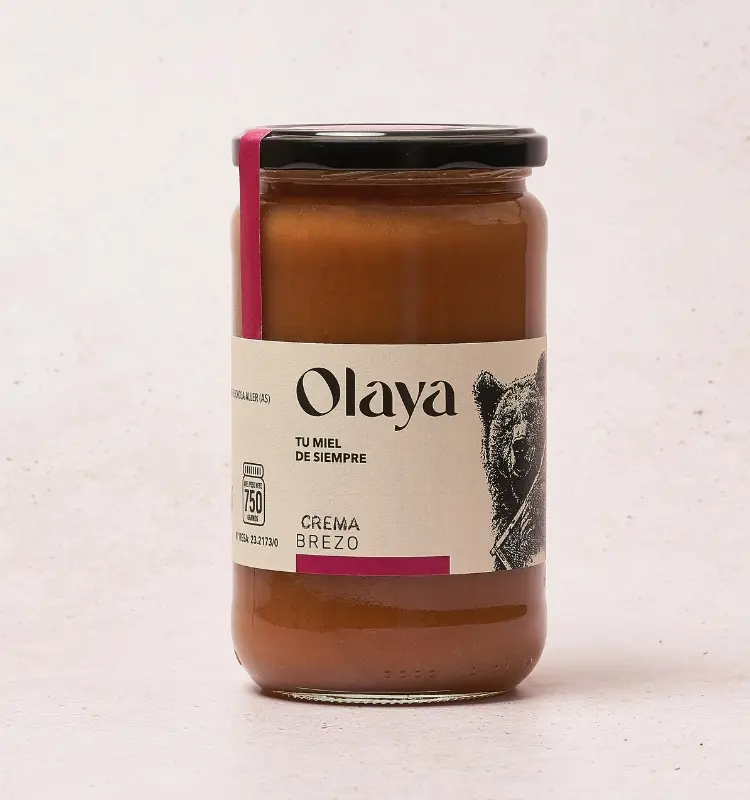 CREMA MIEL BREZO OLAYA 750G