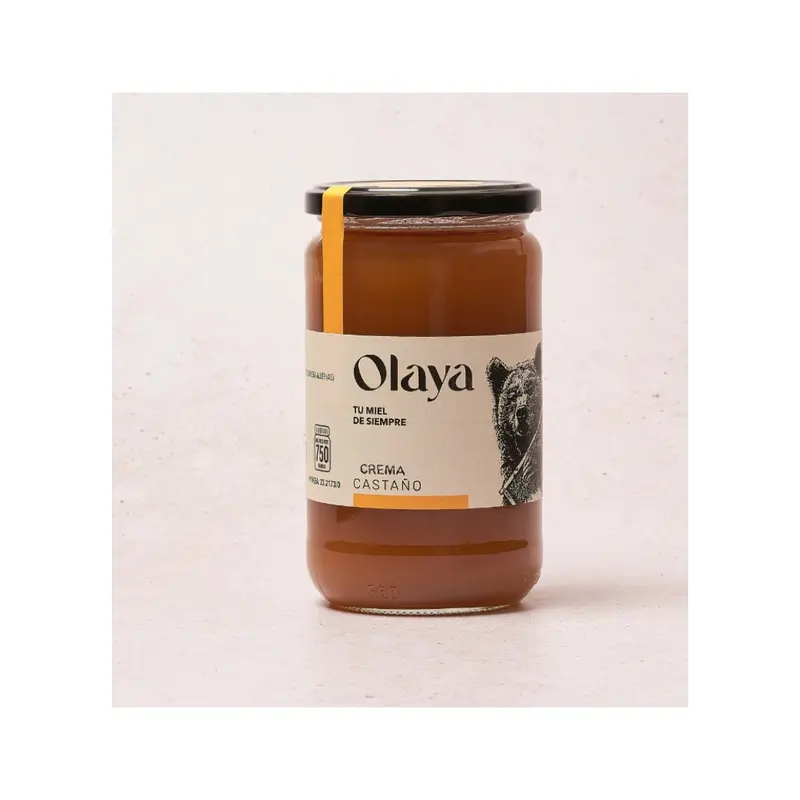 CREMA MIEL CASTAÑO OLAYA 750G