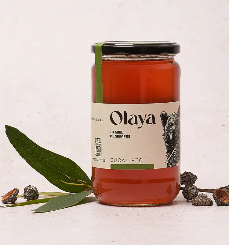 CREMA MIEL EUCALIPTO OLAYA 750 GR