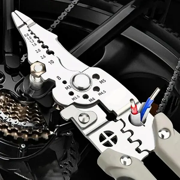Cric - Alicates Crimpadora de Cables Multifuncional