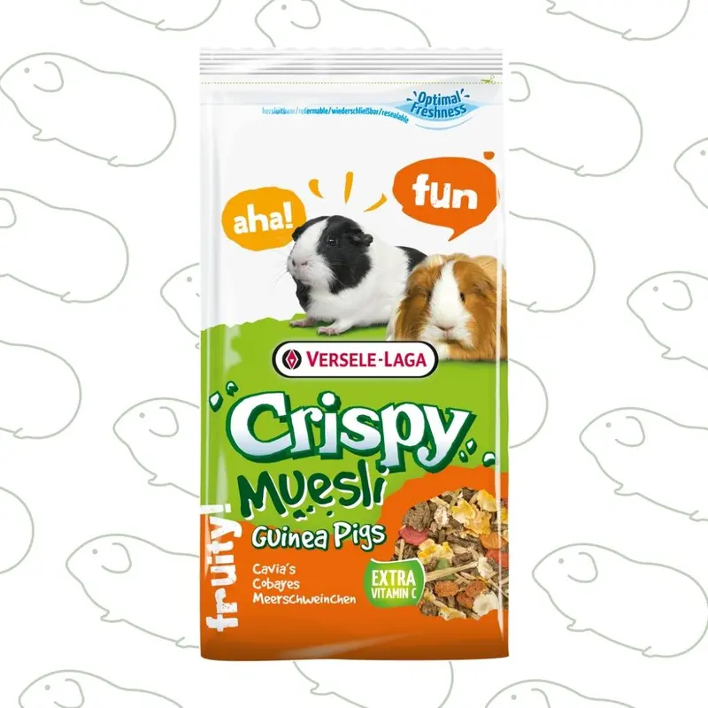 Crispy Muesli Cavie 1kg - Cibo per cavie