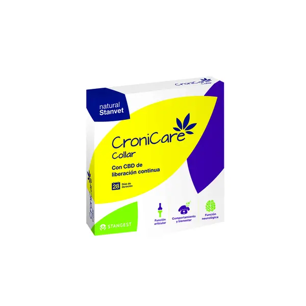 CroniCare Collar – CBD y Mentol para Bienestar, Dolor y Movilidad en Perros y Gatos