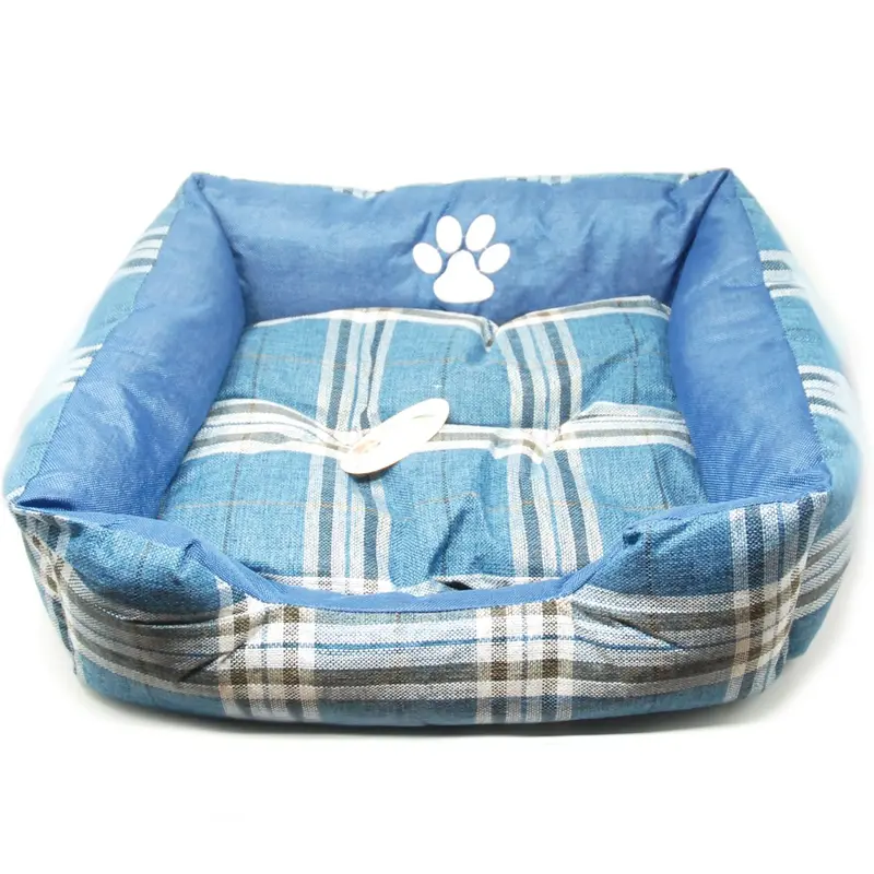 CUCCIA PER CANI RETTANGOLARE 50X60X20 CM DENIM