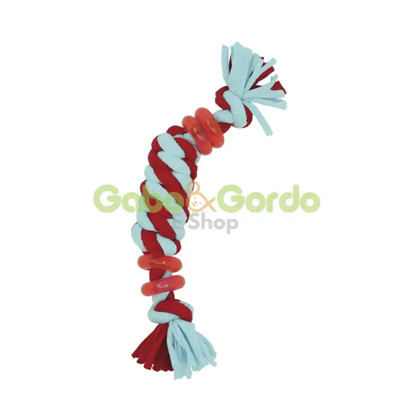 Cuerda dental Elastic twister (36 cm) para perros