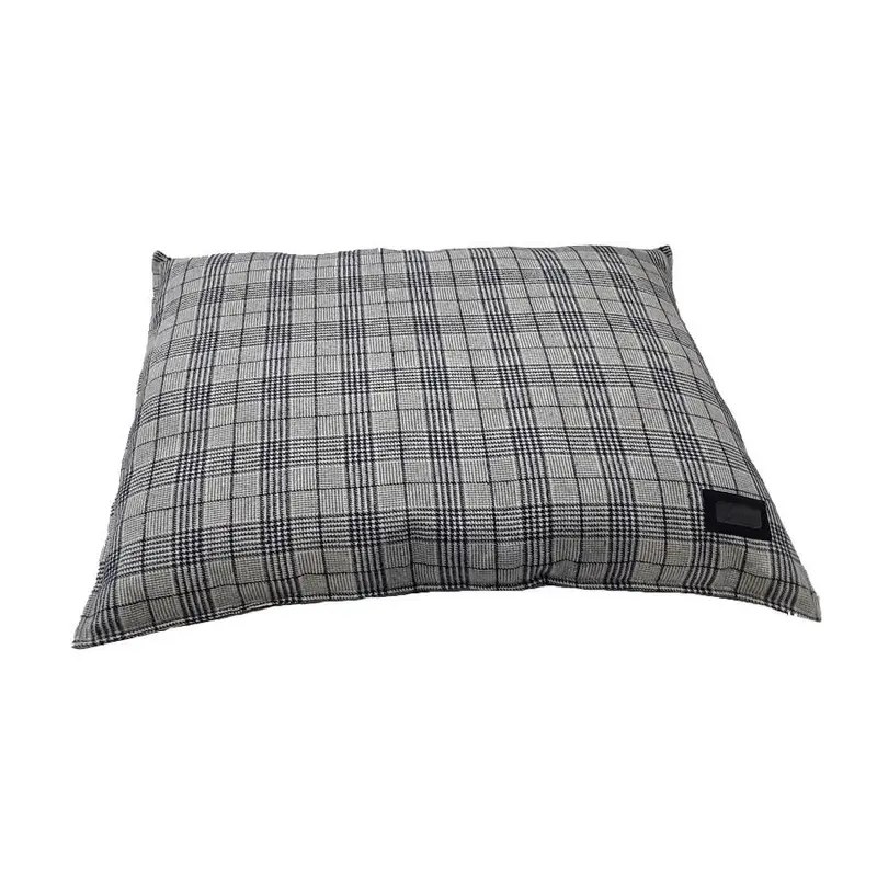 Cuscino scozzese Grigio e Blu 80 cm