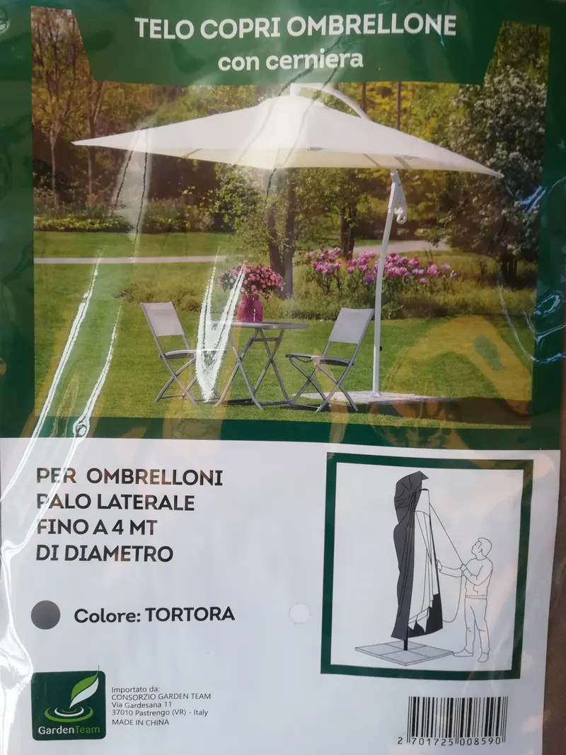 Custodia per ombrellone a palo laterale