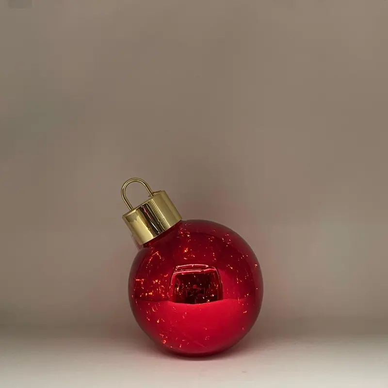Deco sfera led rossa per interni Ø20/25 cm