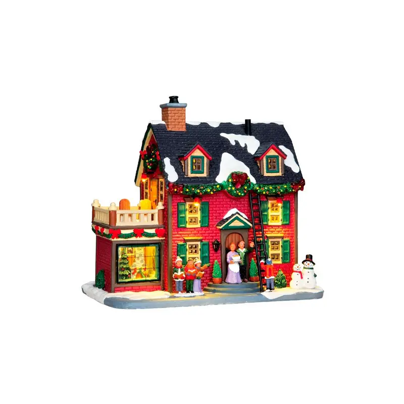 Decorating The New England Heart (cod. 45726) - Casa Decorata Lemax