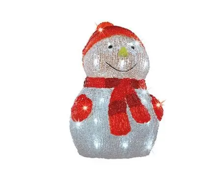 Decorazione Luminosa Natalizia Babbo Natale a Led