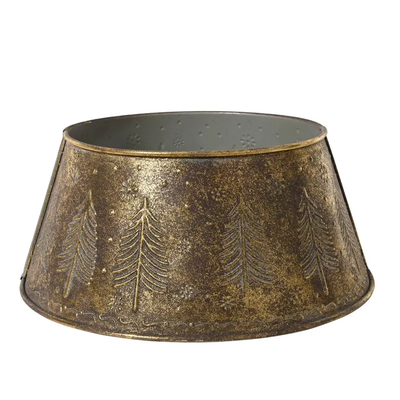 Decoris boomring ijzer ø57cm x h.25cm brons antiek