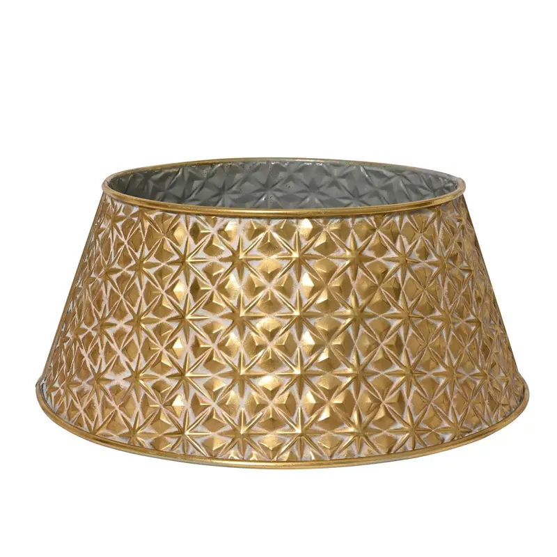 Decoris boomring ijzer ø70cm x h.27cm goud antiek