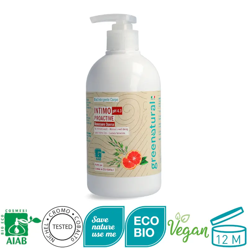 Detergente Intimo Proactive pH 4.0 - Detergente intimo naturale