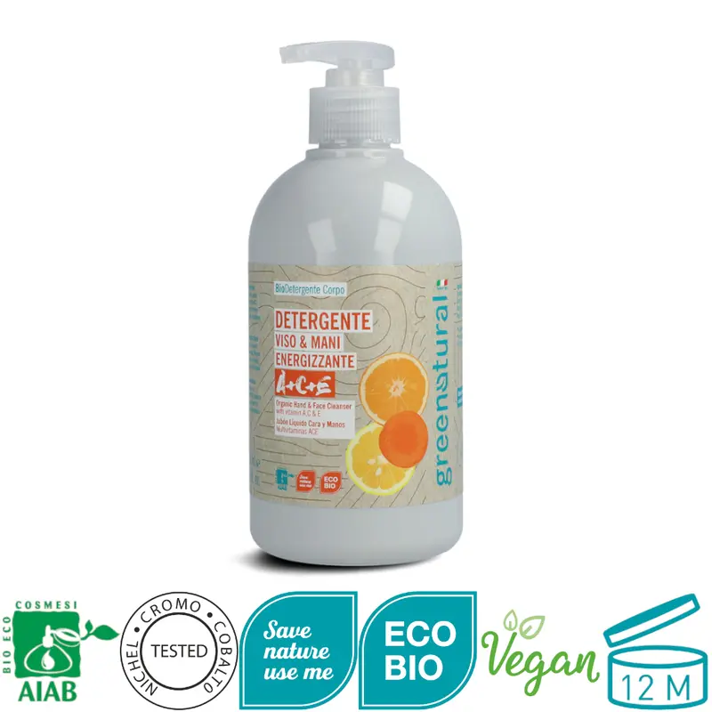 Detergente Mani e Viso con ACE - Detergente biologico
