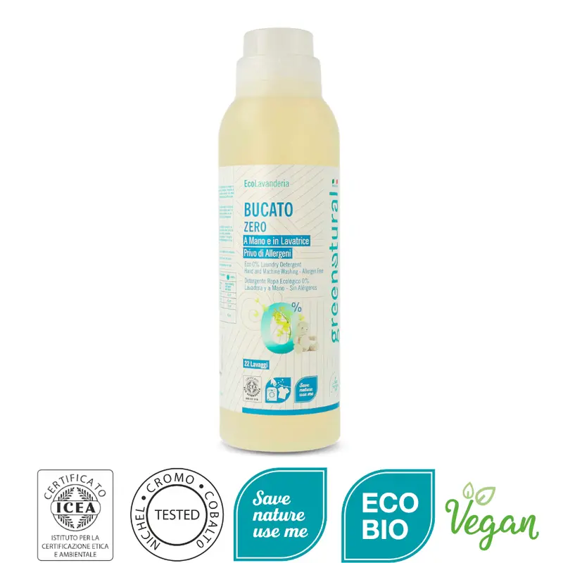 Detersivo Zero Allergeni - Detersivo ecologico per bucato