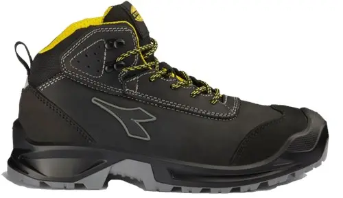 Diadora werkschoen classic mid 181021 s3s | zwart | maat 46 - 8053607613694